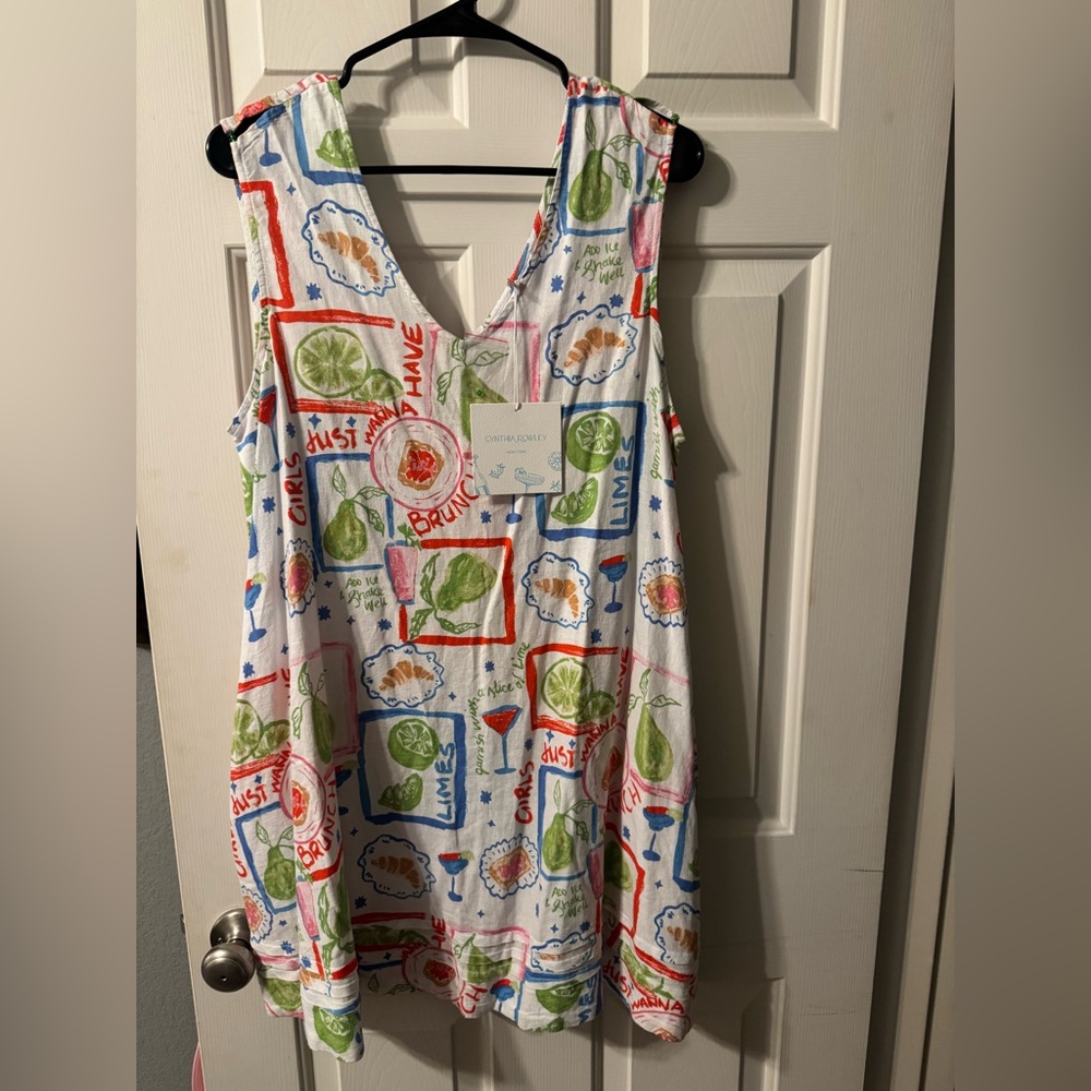 Cynthia Rowley Beachy Linen Mini Dress